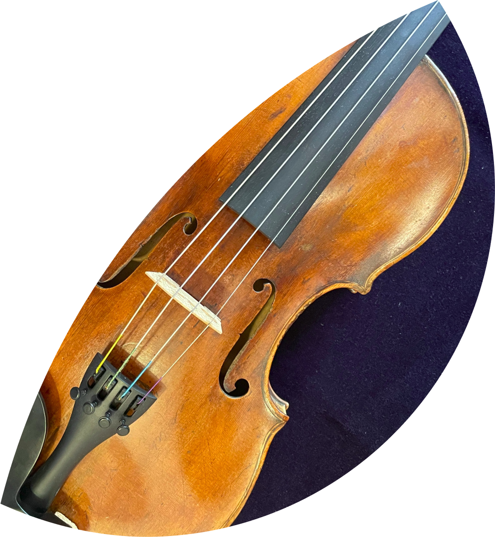 Restaurierung einer deutschen Geige